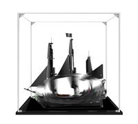 Vitrine en acrylique pour Lego 10365 Black Pearl Ship, boîte anti-poussière, boîte de rangement, boîte transparente, compatible avec 10365 (boîte uniquement) (3 mm)