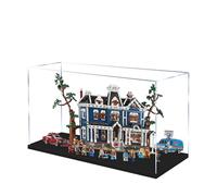 Vitrine en acrylique pour Lego 11370 Stranger Things: The Creel House Building Set Boîte transparente anti-poussière - Seule vitrine compatible avec Lego 11370 (2 mm)