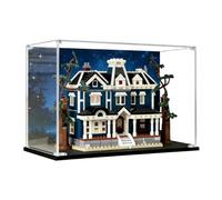 Vitrine en acrylique pour Lego 11370 Stranger Things: The Creel House Building Set - Boîte transparente anti-poussière - Seule vitrine compatible avec Lego 11370 (spray arrière A)