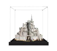 Vitrine en acrylique pour Lego 11377 Château Blanc Tour Architecture Ensemble de Construction, Boîte Transparente Anti-poussière - Seulement la Vitrine, Boîte de Présentation Compatible avec Lego