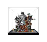 Vitrine en acrylique pour Lego 11383 Manoir du maire (3 mm) | Vitrine en acrylique compatible avec Lego 11383 Mayor's Manor, rangement et présentation anti-poussière sans modèle