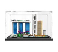 Vitrine en acrylique pour Lego 21057 modèle Singapour - Protection robuste pour votre objet de collection (modèle non inclus) (A-2 mm)