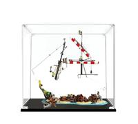 Vitrine en acrylique pour Lego 21322 Barracuda Bay Building Set de construction - Boîte transparente anti-poussière - Seule vitrine compatible avec Lego 21322 (2 mm)