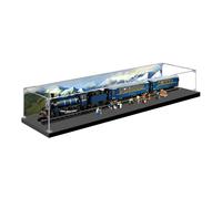 Vitrine en acrylique pour Lego 21344 Orient Express - Boîte transparente anti-poussière - Seule vitrine compatible avec Lego 21344 (spray arrière A)