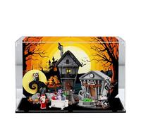 Vitrine en acrylique pour Lego 21351 L'Étrange Noël de monsieur Jack - Boîte de rangement transparente - Boîte de présentation compatible avec Lego 21351 (étui uniquement, sans modèle (option 2)