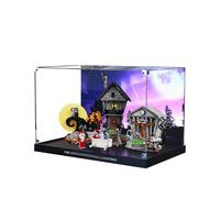 Vitrine en acrylique pour Lego 21351 L'Étrange Noël de monsieur Jack - Boîte de rangement transparente - Boîte de présentation compatible avec Lego 21351 (étui uniquement, sans modèle (peint)