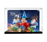 Vitrine en acrylique pour Lego 21352 Magical World, boîte de rangement, boîte de rangement transparente, boîte de présentation compatible avec 21352 (boîte uniquement) (fond B de 3 mm)