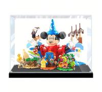 Vitrine en acrylique pour Lego 21352 Magical World, boîte de rangement, boîte de rangement transparente, boîte de présentation compatible avec 21352 (boîte uniquement) (3 mm transparent)
