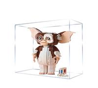 Vitrine en acrylique pour Lego 21361 Gremlins Gizmo Ensemble de construction, Boîte transparente anti-poussière - Seulement la vitrine, Boîte de présentation compatible avec Lego 21361 (base