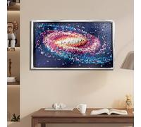 Vitrine en Acrylique pour Lego 31212 Cadre Galaxy Pixel Art, boîte de Rangement Transparente et Anti-poussière pour Objets de Collection, modèle Non Inclus.