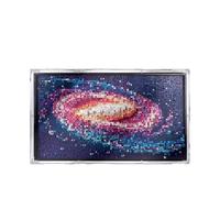 Vitrine en acrylique pour Lego 31212 Voie lactée Pixel Art, boîte de présentation anti-poussière de 3 mm, vitrine compatible avec Lego 31212 (modèle non inclus) (type assemblé)