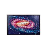 Vitrine en acrylique pour Lego 31212 Voie lactée Pixel Art, boîte de présentation anti-poussière de 3 mm, vitrine compatible avec Lego 31212 (modèle non inclus) (type monobloc)