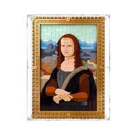 Vitrine en acrylique pour Lego 31213 Mona Lisa - Vitrine transparente anti-poussière compatible avec Lego 31213 (vitrine uniquement)