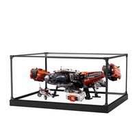 Vitrine en acrylique pour Lego 42181 - Vitrine transparente et anti-poussière compatible avec Lego 42181 (présentoir uniquement) - Base noire