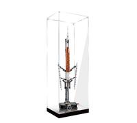 Vitrine en acrylique pour Lego 42221 Artemis Space Launch System Rocket Building Set - Boîte transparente anti-poussière - Seule vitrine compatible avec Lego 42221 (miroir de 3 mm)