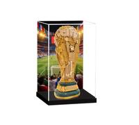 Vitrine en acrylique pour Lego 43020 43019 Trophée de la Coupe du monde et ballon de football, boîte transparente anti-poussière - Vitrine uniquement compatible avec Lego 43019 43020 (43020)