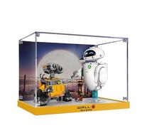 Vitrine en acrylique pour Lego 43279 Wall-E et Eva Robots, 3 mm, résistante à la poussière, vitrine compatible avec Lego 43279 (modèle non inclus)