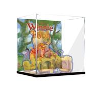 Vitrine en acrylique pour Lego 43300 Little Bear Building Set - Boîte transparente anti-poussière - Seule vitrine compatible avec Lego 43300 (spray arrière+miroir A)