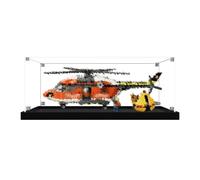 Vitrine en acrylique pour Lego 60503 Avions de sauvetage Rouge 2 mm