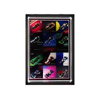 Vitrine en acrylique pour Lego 71049 Lottery F1 modèle de voiture de course, boîte de présentation anti-poussière de 3 mm, vitrine compatible avec Lego 71049 (modèle non inclus) (cadre photo)