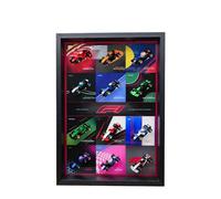 Vitrine en acrylique pour Lego 71049 Lottery F1 modèle de voiture de course, boîte de présentation anti-poussière de 3 mm, vitrine compatible avec Lego 71049 (modèle non inclus) (cadre photo E)