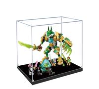 Vitrine en acrylique pour Lego 71508 Fox Guardian Mech - Boîte transparente anti-poussière - Seule vitrine compatible avec Lego 71508 (2 mm)