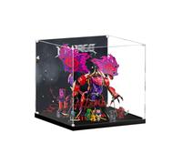 Vitrine en acrylique pour Lego 71832 Chaos Dragon - Boîte transparente anti-poussière - Seule vitrine compatible avec Lego 71832 (spray arrière B)