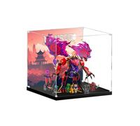 Vitrine en acrylique pour Lego 71832 Chaos Dragon - Boîte transparente anti-poussière - Seule vitrine compatible avec Lego 71832 (spray arrière A)