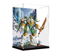 Vitrine en acrylique pour Lego 71860 Lloyd's Titan Mech - Boîte transparente anti-poussière - Seule vitrine compatible avec Lego 71860 (spray arrière C)