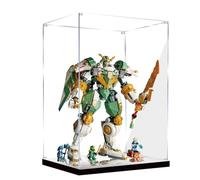 Vitrine en acrylique pour Lego 71860 Lloyd's Titan Mech - Boîte transparente anti-poussière - Seulement vitrine compatible avec Lego 71860 (miroir de 2 mm)