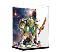 Vitrine en acrylique pour Lego 71860 Lloyd's Titan Mech Building Set de construction - Boîte transparente anti-poussière - Uniquement compatible avec Lego 71860 (spray arrière + miroir B)