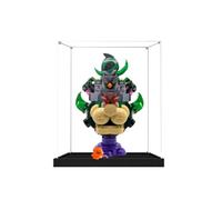 Vitrine en acrylique pour Lego 72042 - Anti-poussière avec protection UV, ajustement personnalisé pour modèle Lego 72042 - Édition collector (modèle non inclus) (base noire + 3 mm)