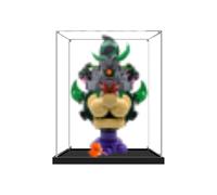 Vitrine en Acrylique pour Lego 72042 Prince Florian & Castle Bowser oîte de Rangement Transparente Anti-poussière (modèle Non Inclus) (Transparent 3MM)