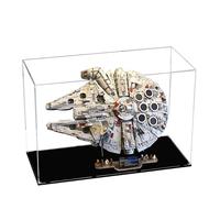 Vitrine en acrylique pour Lego 75192 Deluxe Millennium Falcon - Boîte de rangement transparente - Compatible avec Lego 75192 (étui uniquement, sans modèle (option 2)