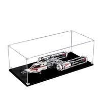Vitrine en acrylique pour Lego 75249 Y-Wing Starfighter, boîte de présentation anti-poussière de 3 mm, vitrine compatible avec Lego 75249 (modèle non inclus) (Transparent 2 mm)