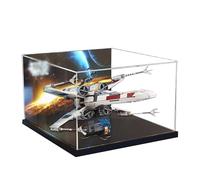 Vitrine en acrylique pour Lego 75355 X-Wing Starfighter, boîte de présentation anti-poussière de 3 mm, compatible avec Lego 75355 (modèle non inclus)