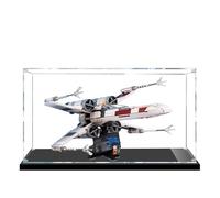 Vitrine en acrylique pour Lego 75355 X-Wing Starfighter - Boîte de présentation et vitrine anti-poussière compatible avec Lego 75355 - Vitrine uniquement (2 mm)