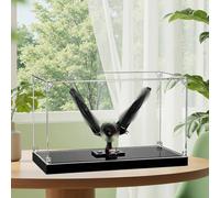 Vitrine en acrylique pour Lego 75406 - Étanche à la poussière - 50 x 20 x 32 cm - Écran transparent avec anti-rayures, anti-jaunissement et durable - Transparent - 3 mm