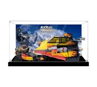 Vitrine en acrylique pour Lego 75414 Snow Roller Coaster, boîte de rangement, boîte transparente, boîte de présentation compatible avec 75414 (boîte uniquement) (3 mm fond A)