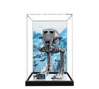 Vitrine en acrylique pour Lego 75417 at-ST Walker, boîte de présentation anti-poussière de 3 mm, vitrine compatible avec Lego 75417 (modèle non inclus) (fond 3 mm A)