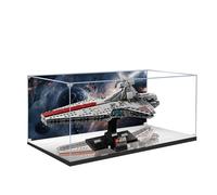 Vitrine en acrylique pour Lego 75441 Hunter Attack Cruiser - Boîte transparente anti-poussière - Seule vitrine compatible avec Lego 75441 (spray arrière + miroir C)