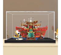 Vitrine en acrylique pour Lego 75640 Barati Sea Restaurant Boîte de rangement anti-poussière transparente compatible avec 75640 (boîte uniquement) (3 mm transparent)