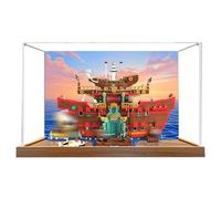 Vitrine en acrylique pour Lego 75640 Barati Sea Restaurant, boîte de rangement, boîte transparente, compatible avec 75640 (boîte uniquement) (fond de 3 mm)
