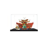 Vitrine en acrylique pour Lego 75640 Bharati Sea Restaurant - Boîte de présentation en acrylique transparent anti-poussière - Sans modèle (noir -1)