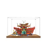 Vitrine en acrylique pour Lego 75640 Bharati Sea Restaurant Model, boîte de présentation anti-poussière de 3 mm, vitrine compatible avec Lego 75640 (modèle non inclus) (Transparent 2 mm)