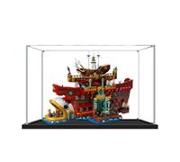 Vitrine en Acrylique pour Lego 75640 Sea Restaurant oîte de Rangement Transparente Anti-poussière (modèle Non Inclus) (Transparent 2MM)