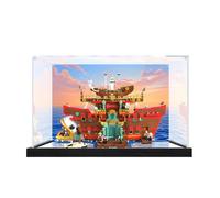 Vitrine en Acrylique pour Lego 75640 Sea Restaurant oîte de Rangement Transparente Anti-poussière (modèle Non Inclus) (Mirror 3MM)
