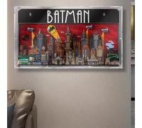 Vitrine en acrylique pour Lego 76271 Gotham City Animation, boîte de rangement, boîte transparente, compatible avec 76271 (boîte uniquement)