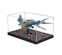 Vitrine en acrylique pour Lego 76286 - Vaisseau spatial - Boîte transparente anti-poussière - Seule vitrine compatible avec Lego 76286 (2 mm)