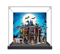 Vitrine en acrylique pour Lego 76300 Arkham Asylum, boîte de rangement, boîte transparente, compatible avec 76300 (boîte uniquement) (fond 3 mm)